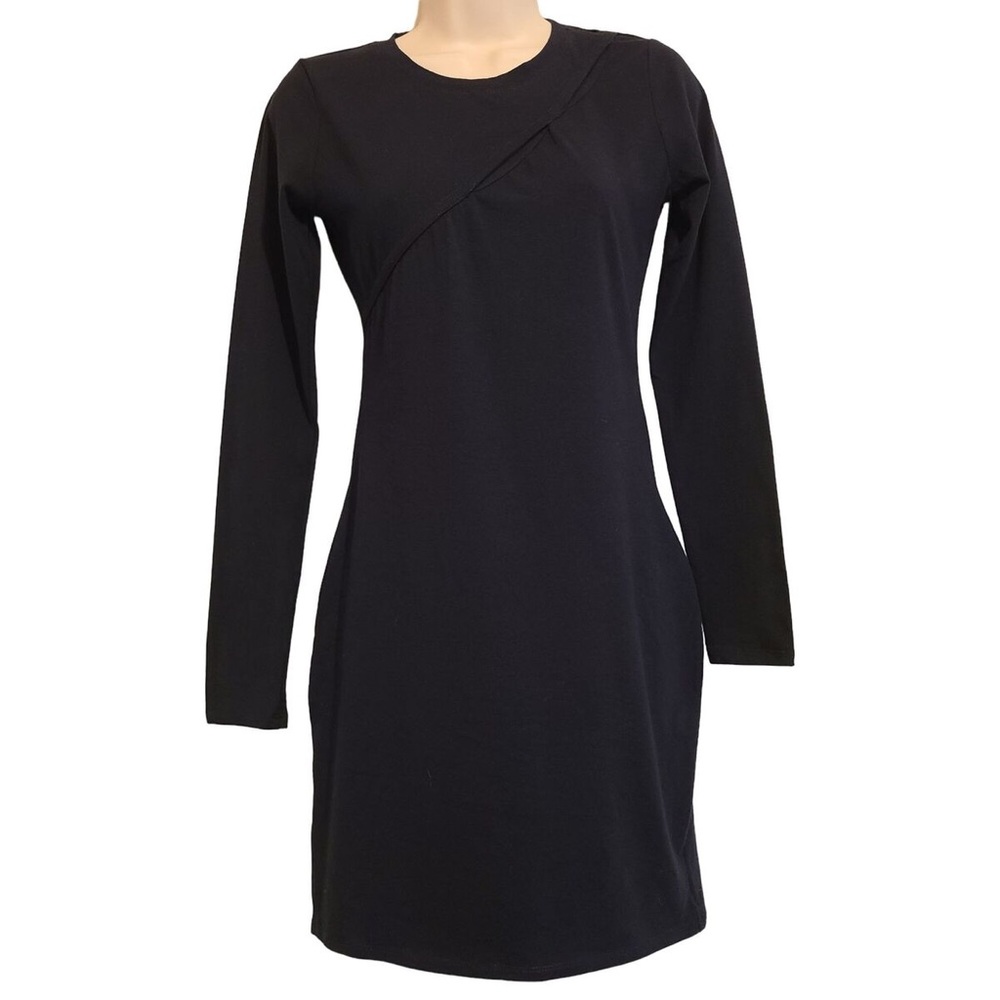 NWT - Wild Fable - Womens Long Sleeve Bodycon Dress Black